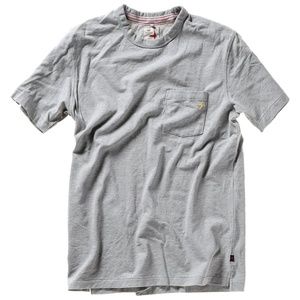Relwen Pique Pocket Tee - Heather Gray